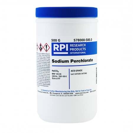 Rpi Sodium Perchlorate, ACS Grade, 500 G S78000-500.0